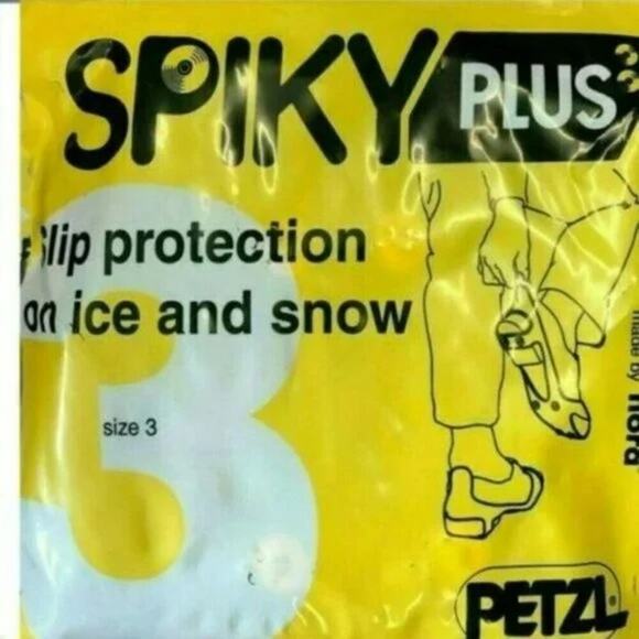 New! Petzl Plus Over the Shoe Spiky Plus Anti-Slip for Ice & Snow Traction Soles - Picture 8 of 10